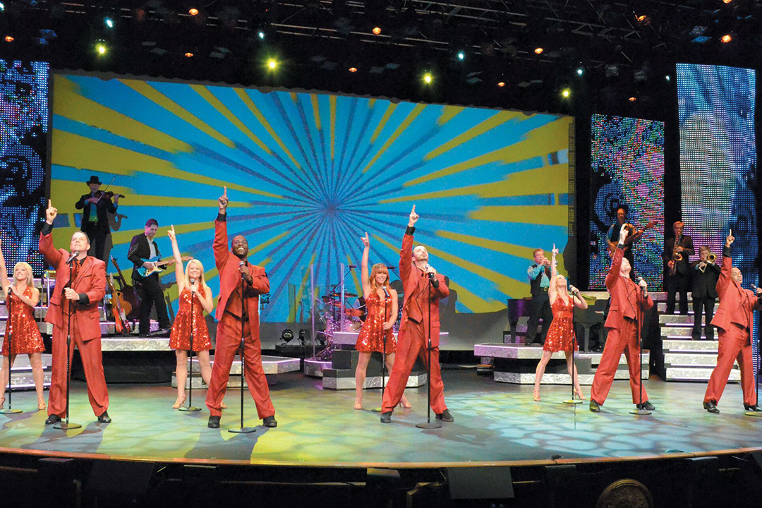 Alabama Theater Group of Performers on Stage