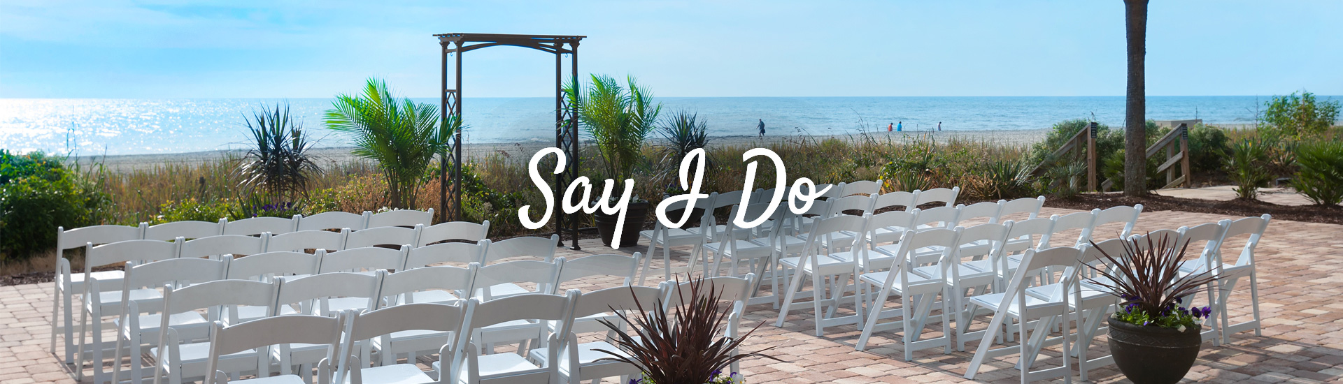 Outdoor Wedding at Breakers Resort