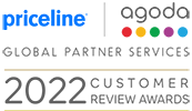 Priceline Agoda’s Customer Review Award, 2022