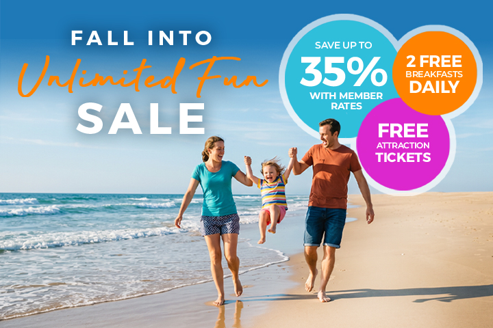 Fall into Unlimited Fun Sale - Save up to 35% with Member Rates