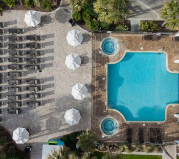 Outdoor Pool at the Palms Building