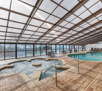 Indoor Hot Tub at the Paradise Building
