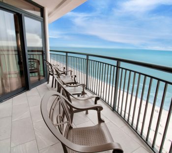Breakers Paradise Oceanfront Deluxe 2 Bedroom Condo Balcony