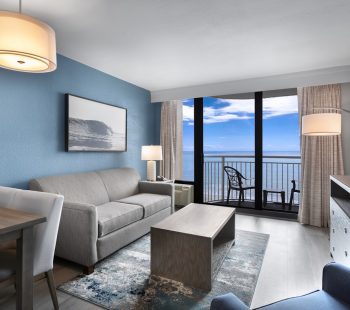 Breakers Sailfish Oceanfront Deluxe Suite Living Room